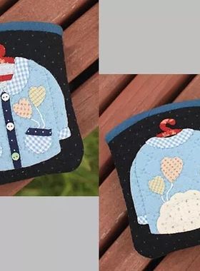 只卖图纸手工布艺DIY 实物1:1图纸 t062 零钱包图纸   不是成品