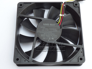 04W B19 12V NMB 静音专业机箱风扇 0.16A 4710KL 12025 正品 12CM