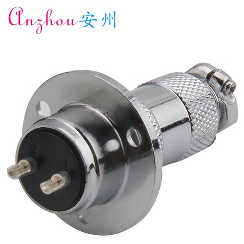 三眼法兰插座19M-2E圆形连接器