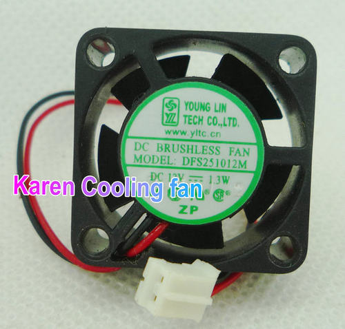 DFS251012M全新原装2510 12V 1.3W 2.5cm机顶盒散热风扇2线HZDO