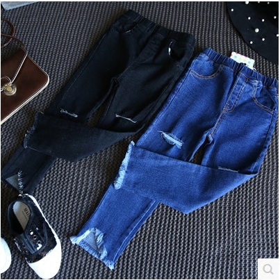 Pantalon fille AS0735 en toile - Ref 2064829 Image 1