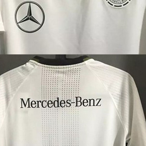 德国训练服赞助足球印字印号