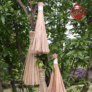 柯锦 洗锅洗桶竹刷 楠竹刷把 厨房清洁刷子 四川手工编织竹刷把