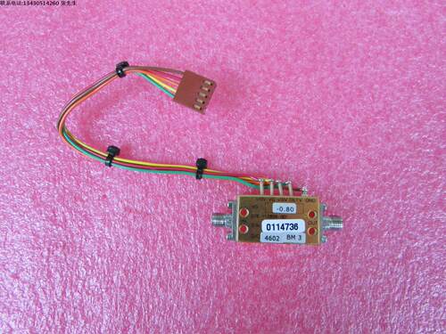进口 5.5-9.8GHz 30dB 31dBm SMA射频微波增益控制放大器