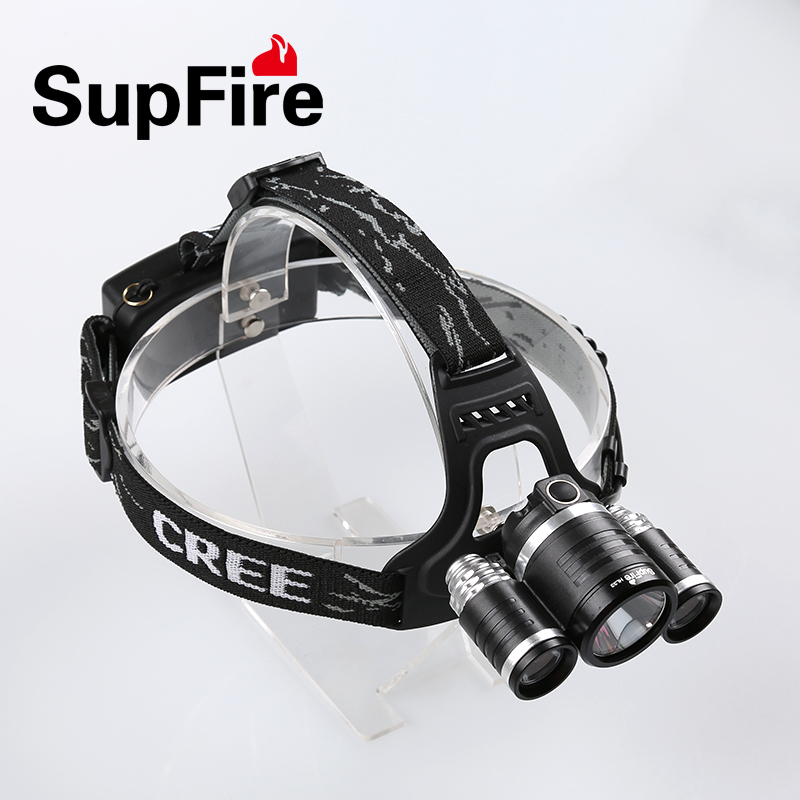 supfire HL33強光手電深圳神火光電正品授權 獨輪車燈10w高亮頭燈