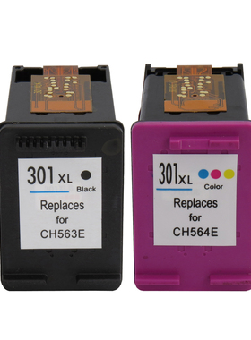 适用HP301 XL墨盒 HP4630墨盒 HP2540 2510 4504 2620 1512墨盒