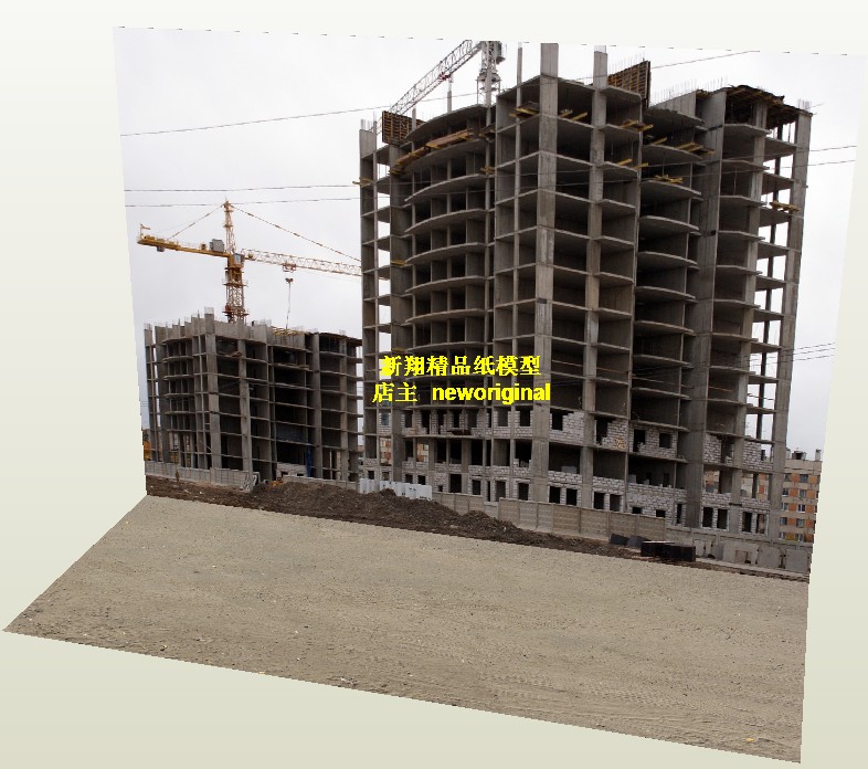 1比18 1：18 建筑工地  工程设备 工程车辆 车模场景汽车场景模型