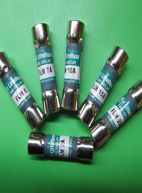 Littelfuse10X38陶瓷延时熔断器进口保险丝FLM 1-1/4  FLM1-1/2