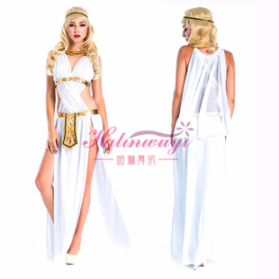 性感埃及艳后长裙万圣节COSPLAY欧美制服诱惑女王服夜店DS演出服