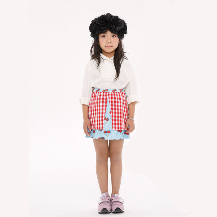 Jupe pour fille DUODOUDUO en fibre - Ref 2049599 Image 1