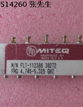 MITEQ FLT-112386 4.745-5.325GHz SMA RF射频微波同轴带通滤波器