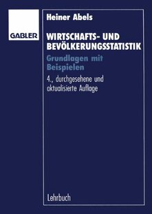 【预售】Wirtschafts- Und Bevolkerungsstatistik: Grundl...