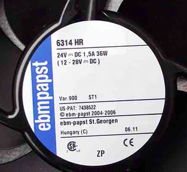 全新原装 德国 17CM 24V 36W 6314HR ABB变频器散热风扇