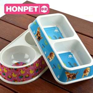 狗盆宠物碗 狗碗 防滑盆 大号 狗狗食盆 狗食盆 饮水碗 大碗 双碗