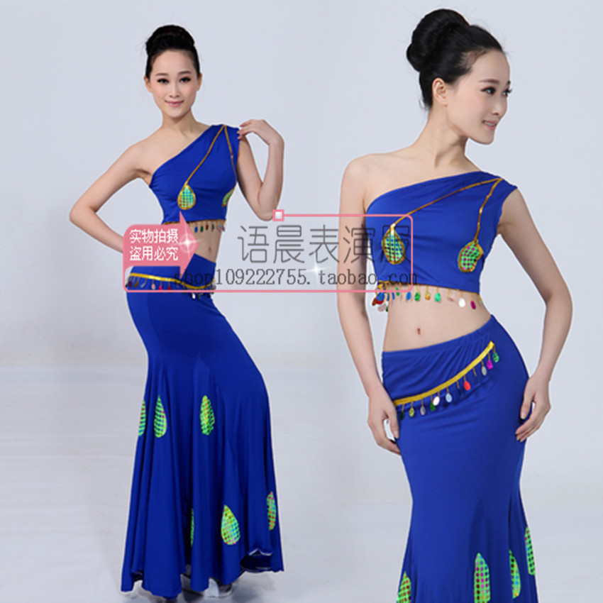 傣族舞蹈舞艺考演出服