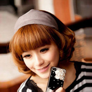 Cool na hair jewelry Korean jewelry/Coulee velvet hoop art band headband hairpin leading 6007