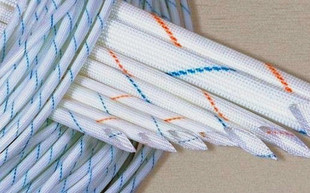 环保特厚A级3KV黄腊管Ф12黄蜡管 高温套管绝缘 玻璃纤维管12mm