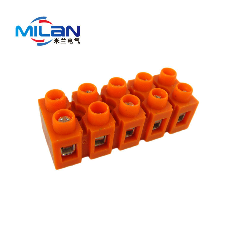 h系列 h2519-5 5p 环保阻燃接线端子 螺丝固定接线端子排