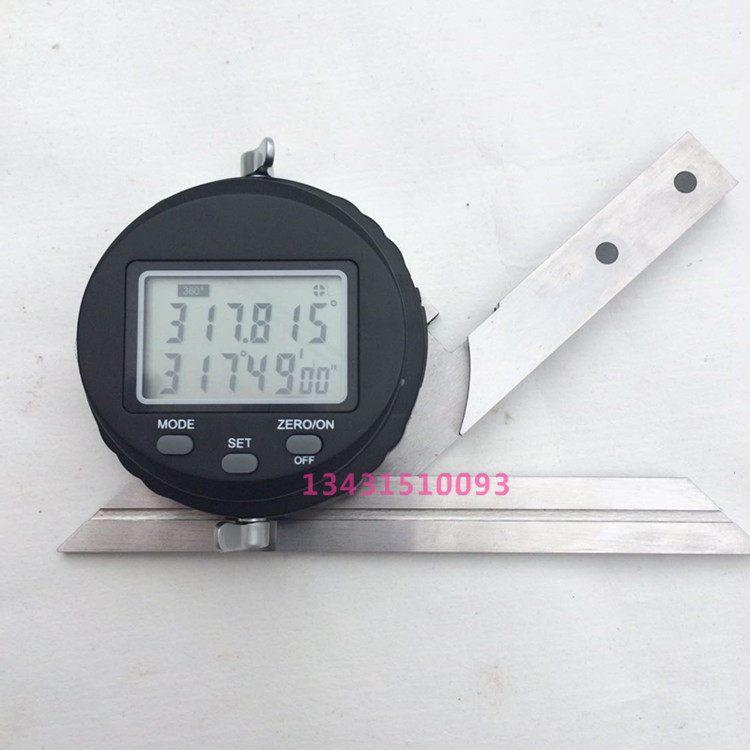 高精度 数显  角度尺 角度规 角度器 角度测量仪 0-360度