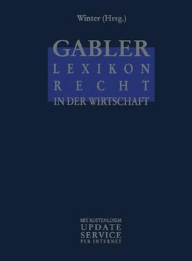 【预售】Gabler Lexikon Recht in Der Wirtschaft
