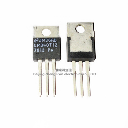 LM7812CT 三端稳压器 LM340T12 7812 TO-220 NS进口原装现货