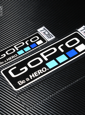 TUTU圖圖車貼 GOPROHero3 极限运动摄影DV 汽车改装反光贴纸贴花