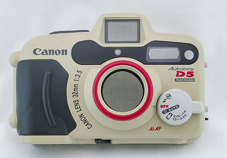 2113 캐논 오토보이 D5 AS-1 파노라마 다이빙 필름 카메라 액세서리 전면 쉘