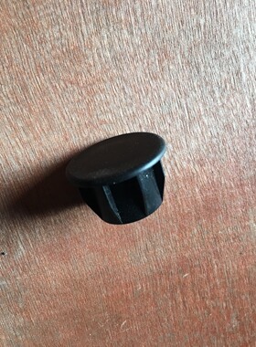 28mm精益管黑色封盖 线棒堵头 精益管工作台配件封头覆合管防护盖