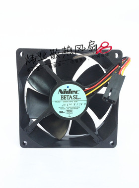 Nidec 9025 D09A-24PG 03B DC:24V 0.11A 9cm三线变频器散热风扇
