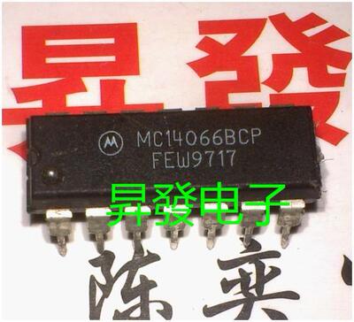 〖昇發〗直插 MC14066BCP CD4066BE 4066 HEF4066 TC4066 DIP-14