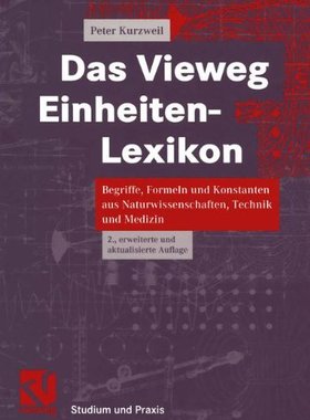 【预售】Das Vieweg Einheiten-Lexikon