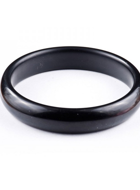 黑玛瑙女士百搭水晶饰品玉镯子