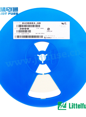 熔断保险丝0438004.WR 力特Littelfuse 高温保险丝438系列4A/32V
