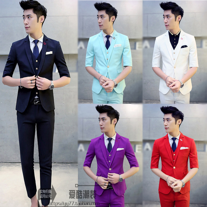 Costume homme WARTIDE en coton pour été - Ref 1553859 Image 1