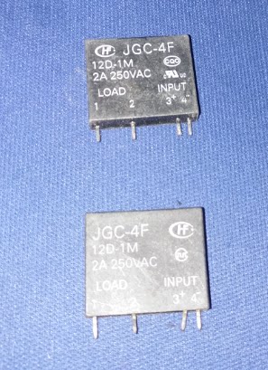 JGC-4F 12D-1M 2A直流12VDC控制交流250V固态继电器 代替AQG22212