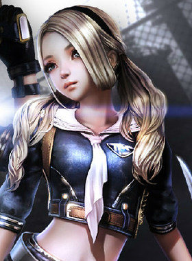 人物枪神纪假发女仆装游戏制服