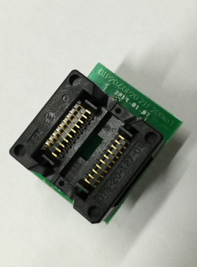 DIL20W/SOIC20 ZIF 200MIL通用型烧录座 适配座  ENPLAS SOP20