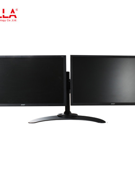 奇朗DT3-9E2桌面摆放双屏显示器支架操作控制台电脑支架升降DELL