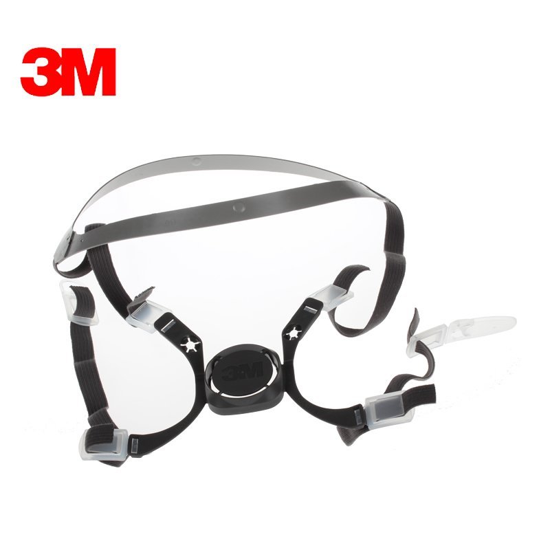 3M 6281头带组合 6100 6200 防毒面具 防尘面具 口罩 配件
