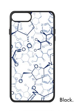适用于iPhone化学分子式原子结构Xr手机壳max保护套678plus硅胶11