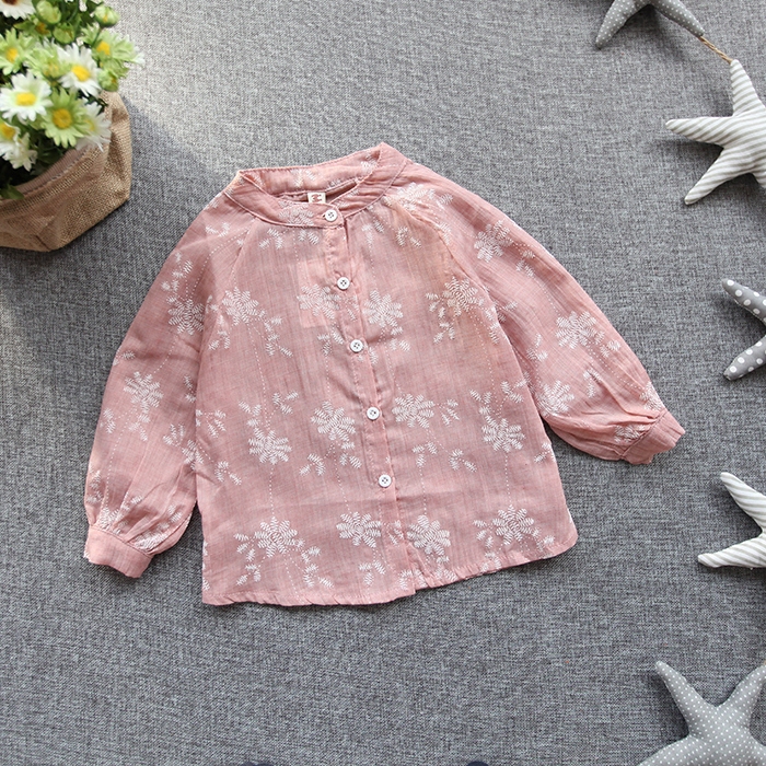 Chemise fille à manche longue - Ref 2085657 Image 1