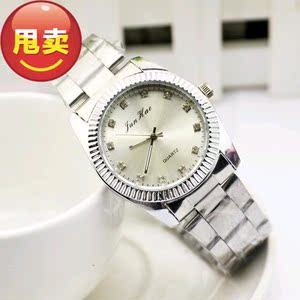 2019新品简约韩国时尚休闲个性男装女士礼品钢带手表厂家直销促销