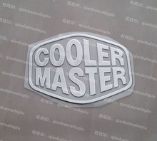 coolermaster 酷冷致尊改装DIY手机金属贴贴纸笔记本贴电脑改装
