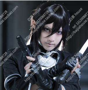 sunshine 刀剑神域 幽灵子弹桐谷和人桐子长发版 cosplay动漫假发