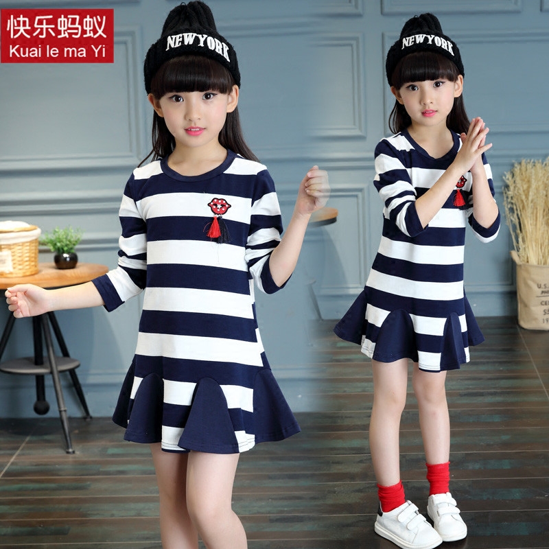 Robes pour fille en coton - Ref 2048078 Image 1