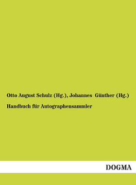 【预售】Handbuch Fur Autographensammler