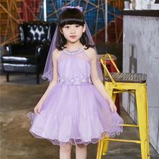 Robe enfant en mousseline de soie - Ref 2046603 Image 10