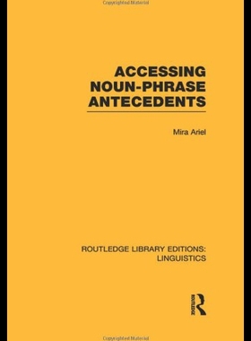 【预售】Accessing Noun-Phrase Antecedents (Rle Linguistic