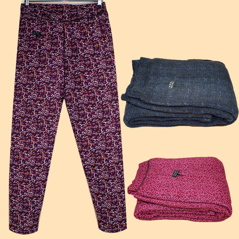 Pantalon collant personne âgée en coton - Ref 752522 Image 1