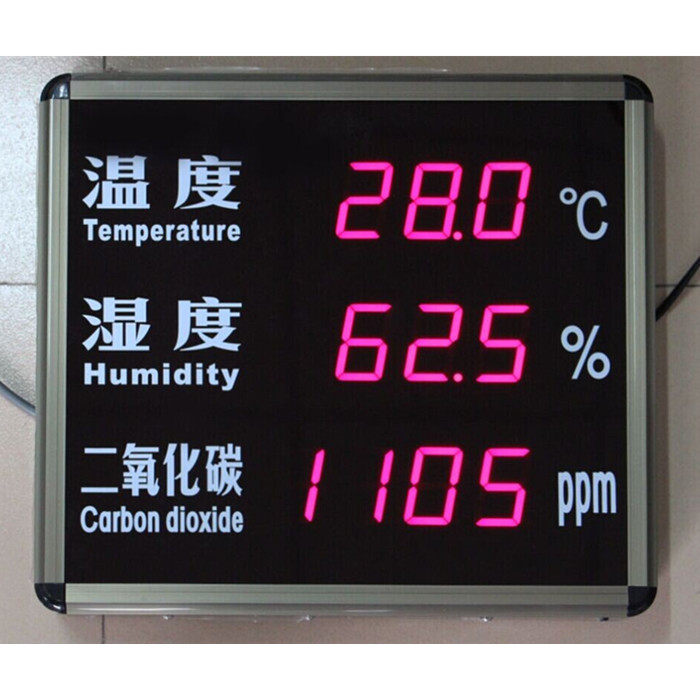 YD-HTC815A大屏幕温湿度二氧化碳测量仪 温湿度二氧化碳检测仪